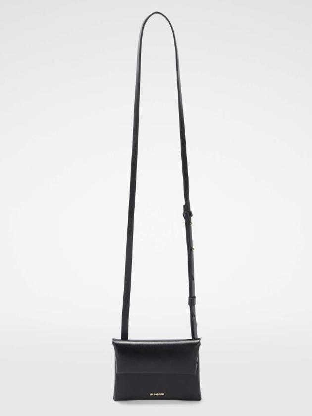 Folded Mini Cross Bag Black - JIL SANDER - BALAAN 2