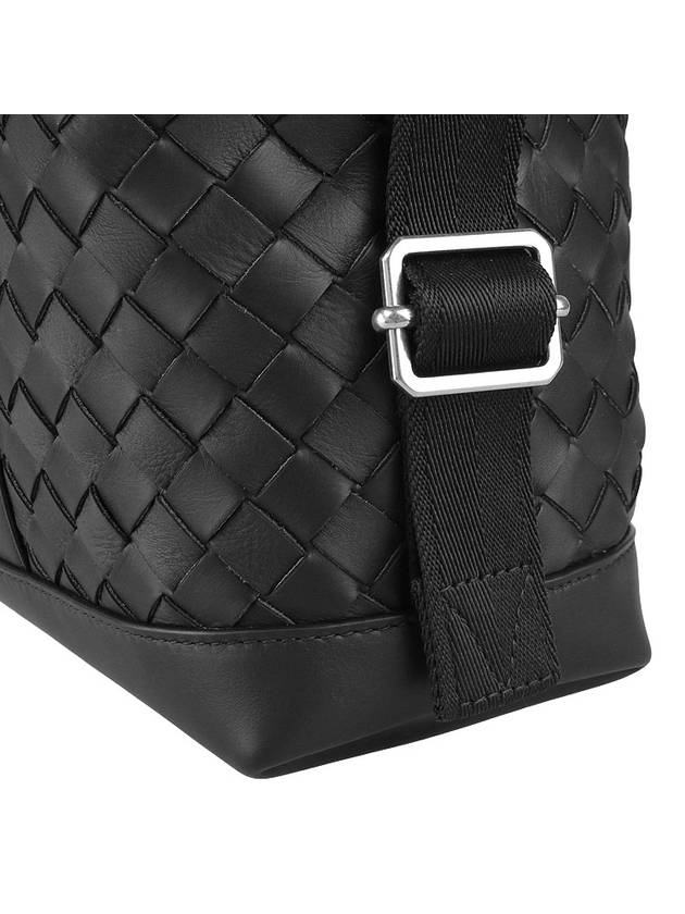 Classic Intrecciato Zipper Leather Brief Case Black - BOTTEGA VENETA - BALAAN 9