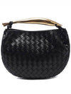 Sardine Intrecciato Tote Bag Black - BOTTEGA VENETA - BALAAN 3