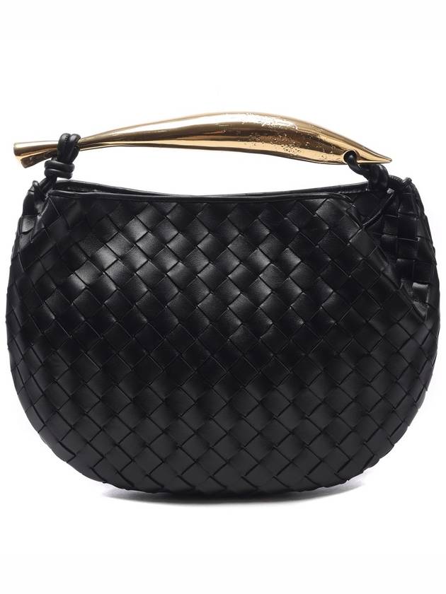 Sardine Intrecciato Tote Bag Black - BOTTEGA VENETA - BALAAN 3