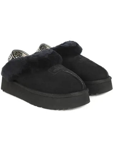 Coquette Backstrap Platform Slippers Black - OZWEAR UGG - BALAAN 1