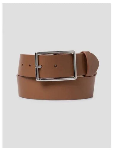 Women s Smooth Cow Cent T shirtr Bar Belt Tan Color Domestic Product GM0024020666023 - THEORY - BALAAN 1