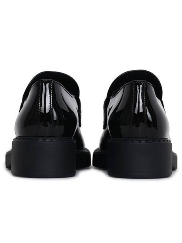 Patent Leather Loafers Black - PRADA - BALAAN 5