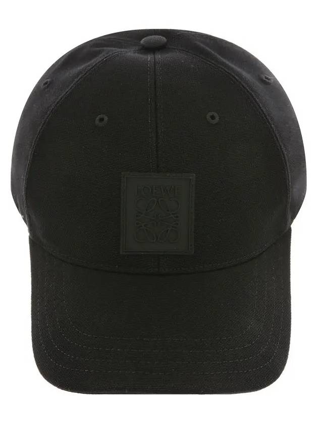 Logo Base Ball Cap Black - LOEWE - BALAAN 2