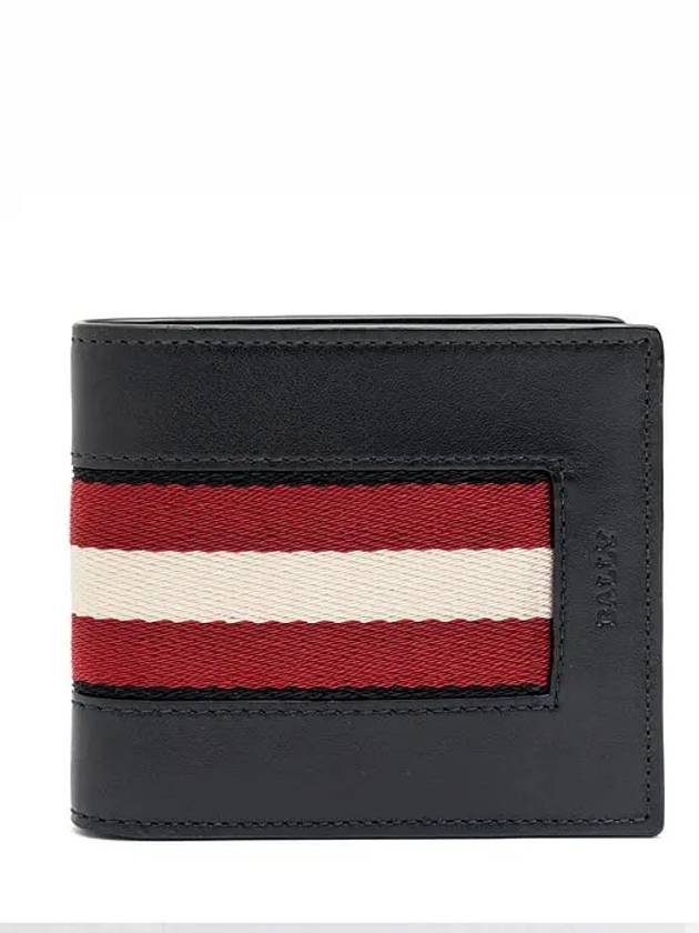 Bonett Logo Half Wallet Black - BALLY - BALAAN 2