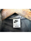 Icon Crush Swoosh Print Zip-Up Jacket Black Charcoal - NIKE - BALAAN 9