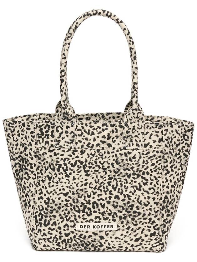 SHOPPER LEOPARD IVORY MD - DER KOFFER - BALAAN 1