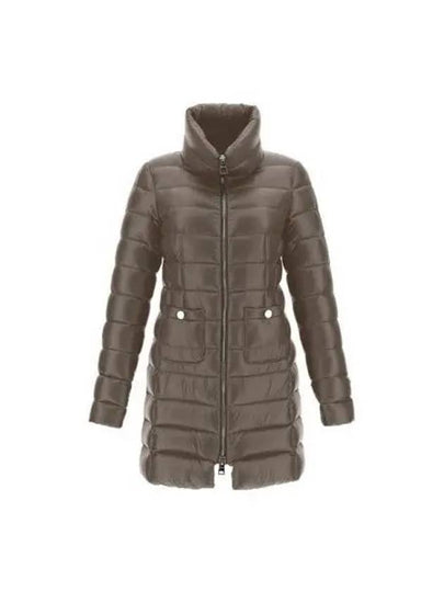 Women's Maria Full Zip Up Padding  Dove Grey - HERNO - BALAAN 2