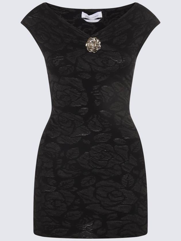 Blumarine Black Stretch Dress - BLUMARINE - BALAAN 1