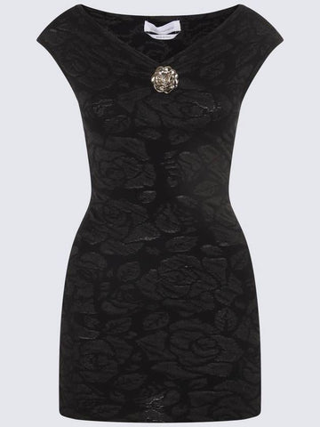 Blumarine Black Stretch Dress - BLUMARINE - BALAAN 1