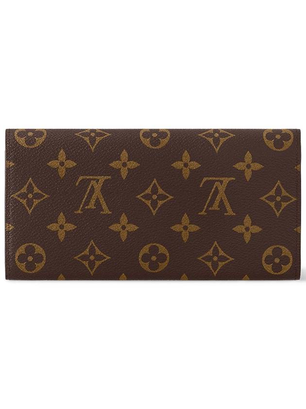 Louis VuittionEmily Monogram Long Wallet Brown - LOUIS VUITTON - BALAAN 5