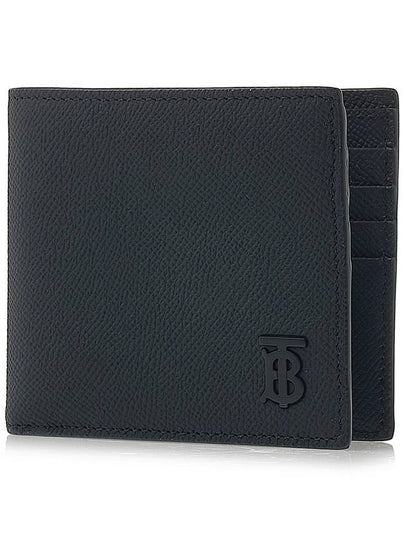 TB Monogram Granny Leather Halfwallet Black - BURBERRY - BALAAN 2