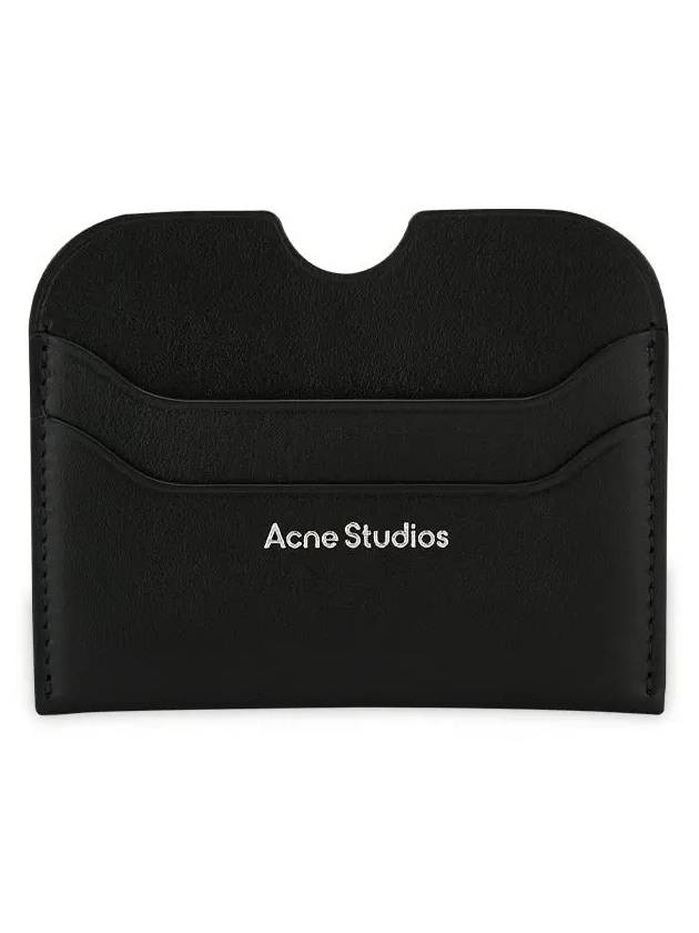 Elmas Large S Card Wallet Black - ACNE STUDIOS - BALAAN 4