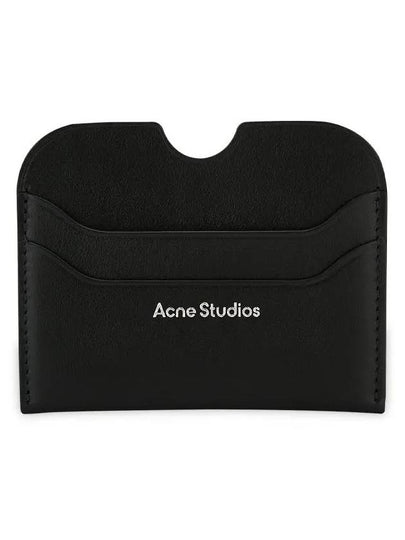 Elmas Large S Card Wallet Black - ACNE STUDIOS - BALAAN 2