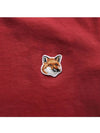 Fox Head Patch Regular Short Sleeve T-Shirt Brick Red - MAISON KITSUNE - BALAAN 4