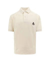 Afko Logo Cotton Polo Shirt Ecru - ISABEL MARANT - BALAAN 2