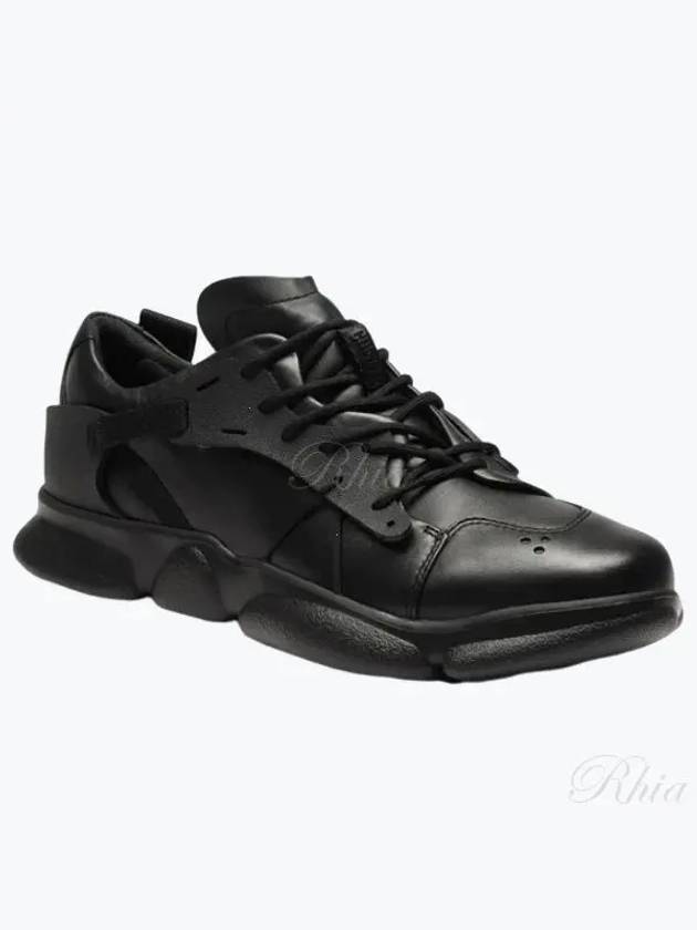 Karst Leather Low Top Sneakers Black - CAMPER - BALAAN 2