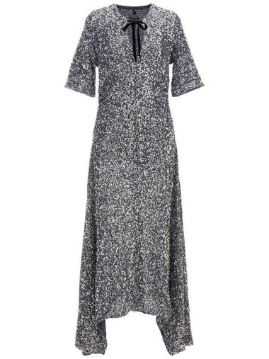 Ganni Sequin Long Dress - GANNI - BALAAN 1