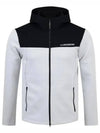 Jeff Hoodie Zip-Up Light Grey Melange - J.LINDEBERG - BALAAN 2