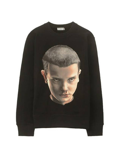 Eleven Archive Print Sweatshirt Black - IH NOM UH NIT - BALAAN 1