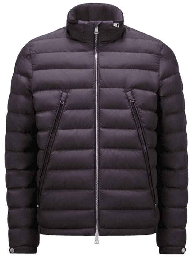 Alfit Short Down Jacket Black - MONCLER - BALAAN 1