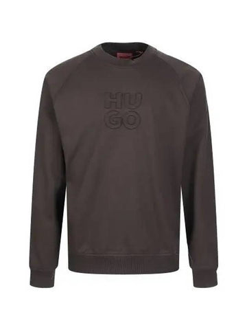 HUGO embossed logo relaxed fit sweatshirt 50496640 201 - HUGO BOSS - BALAAN 1