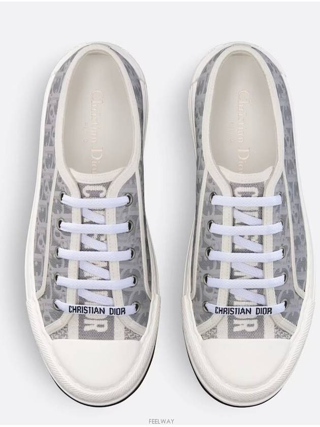 Walk'n' Platform Low Top Sneakers Grey - DIOR - BALAAN 5