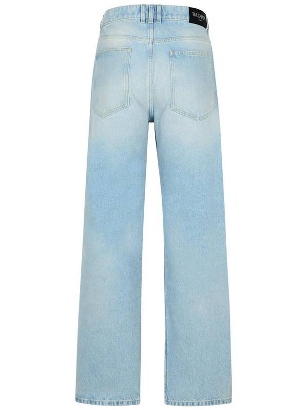 Balmain Light Blue Denim Jeans - BALMAIN - BALAAN 3