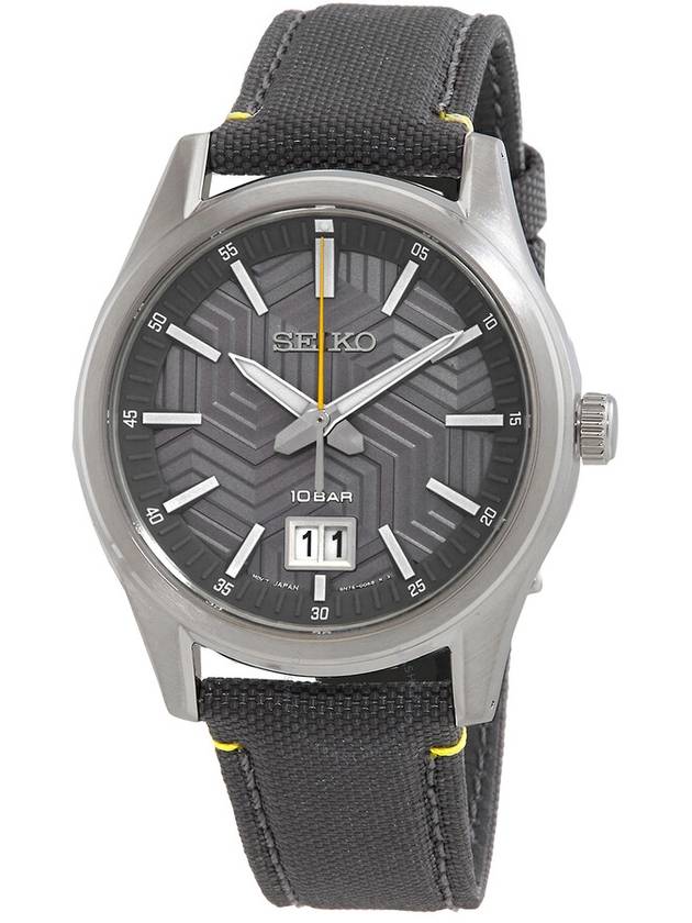 Seiko Conceptual Regular Quartz Grey Dial Men's Watch SUR543P1 - SEIKO - BALAAN 1