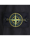 Supima Cotton Twill Stretch-TC Jacket Black - STONE ISLAND - BALAAN 7