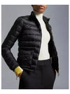 Lans Short Down Jacket Black - MONCLER - BALAAN 4