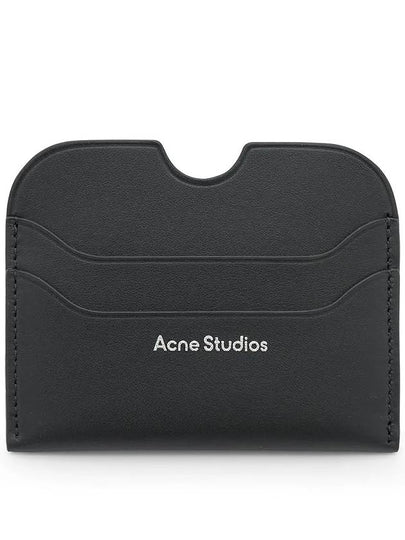 Elmas Large S Card Wallet Black - ACNE STUDIOS - BALAAN 2