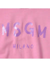 Kids Logo Printing Crop T Shirt MS029462 042 - MSGM - BALAAN 4