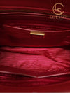 Used luxury goods Lewis It Red gold plated Saffiano Lux Tote shoulder bag - PRADA - BALAAN 5