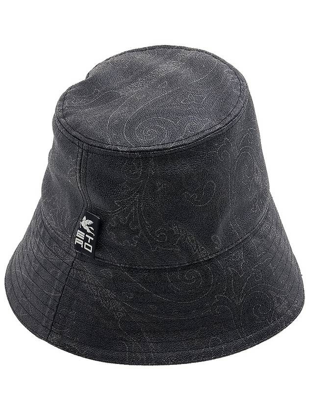 Paisley Bucket Hat Black - ETRO - BALAAN 11