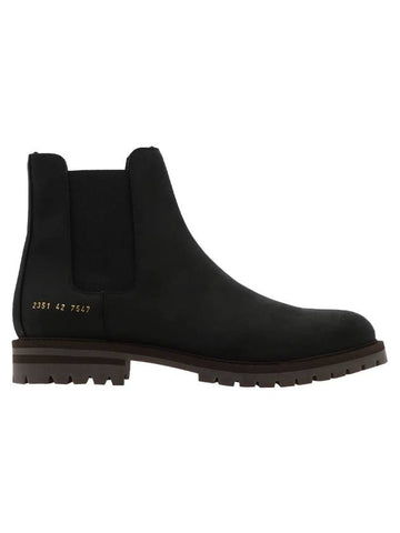 Winter Calfskin Chelsea Boots Black - COMMON PROJECTS - BALAAN 1