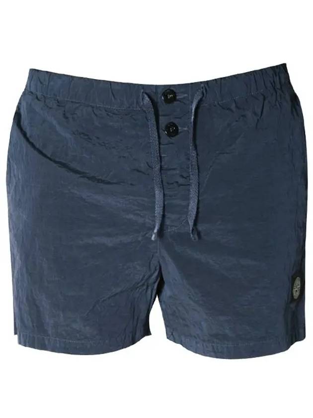 Swimming Nylon Trunk Shorts Avio Blue - STONE ISLAND - BALAAN 2