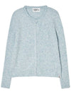 Lace detail top cardigan set Light blue - THE GREEN LAB - BALAAN 9