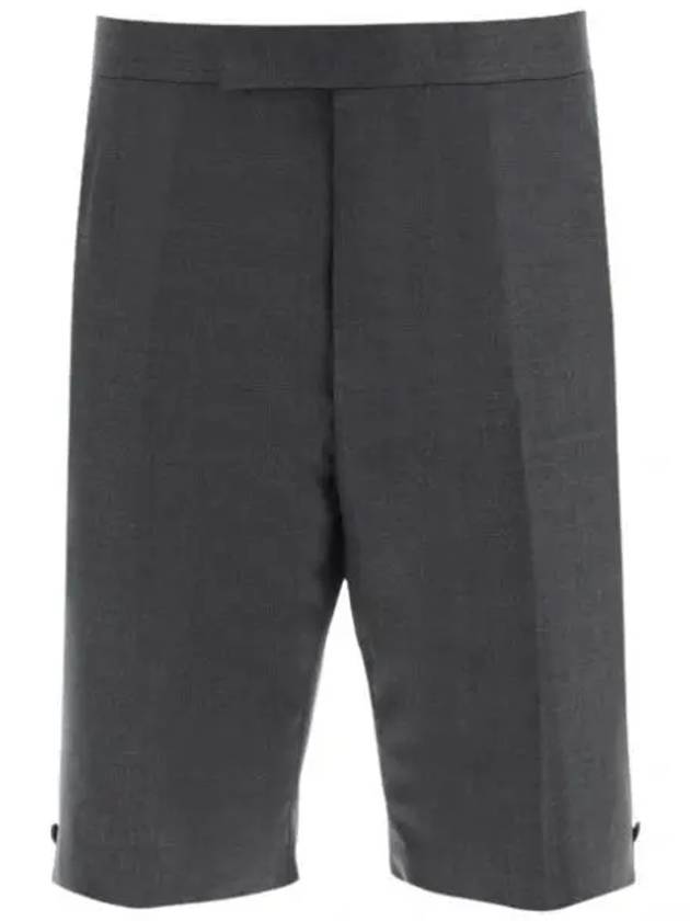 Twill Classic Backstrap Shorts Grey - THOM BROWNE - BALAAN 2