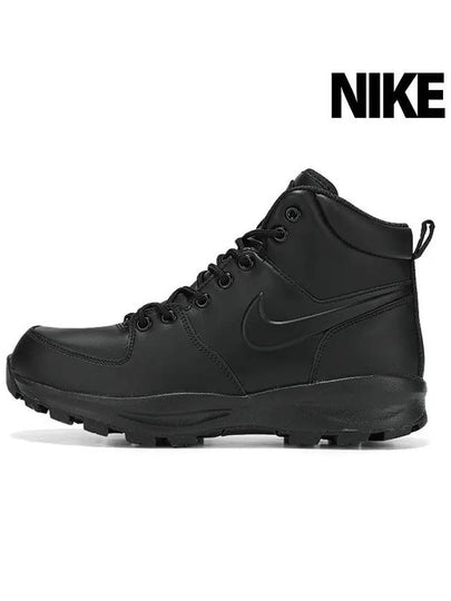 Manoa Leather Boots Black - NIKE - BALAAN 2