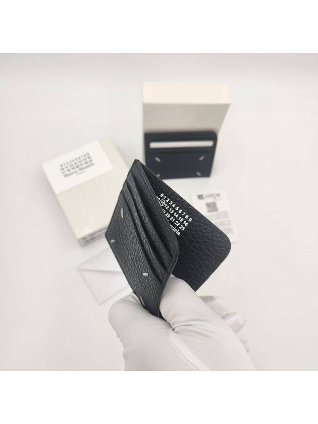 Stitch Card Wallet Black - MAISON MARGIELA - BALAAN 7