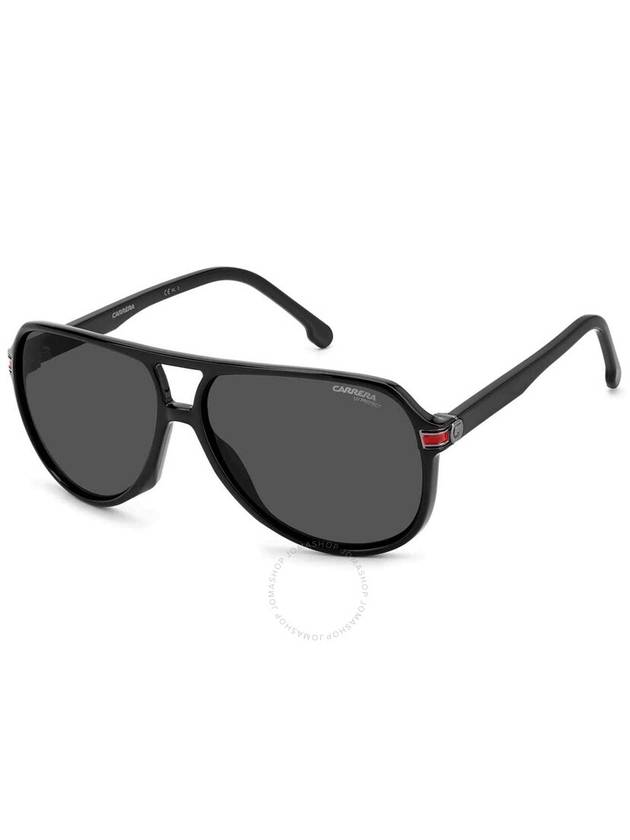 Carrera Grey Pilot Unisex Sunglasses CARRERA 1045/S 0807/IR 61 - CARRERA - BALAAN 1