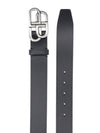 BB Extra 40 Leather Belt Black - BALENCIAGA - BALAAN 3