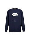 Alastor Logo Sweatshirt Navy - A.P.C. - BALAAN 2