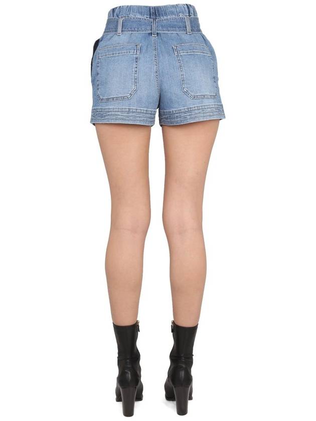 short pants 6D0107 3SPH064405 BLUE - STELLA MCCARTNEY - BALAAN 7