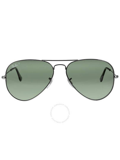 Ray Ban Aviator Classic Polarized Green Classic G-15 Unisex Sunglasses RB3025 004/58 58 - RAY-BAN - BALAAN 2