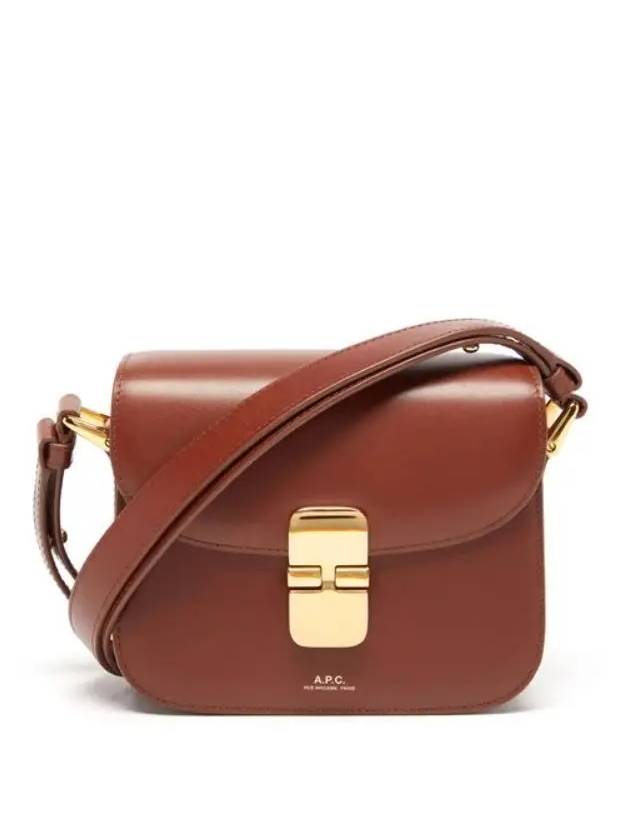 Grace Mini Cross Bag Brown - A.P.C. - BALAAN 8