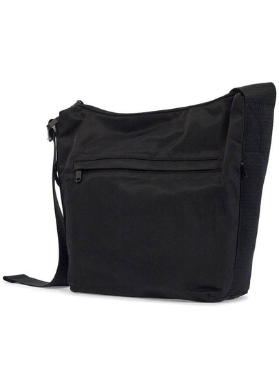 black recycled polyester sacoche with adjustable strap - Y-3 - BALAAN 2