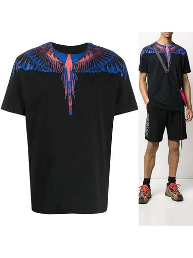 County of Milan round short sleeve tshirt - MARCELO BURLON - BALAAN 1