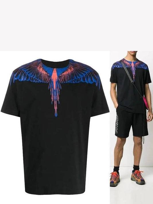 County of Milan round short sleeve tshirt - MARCELO BURLON - BALAAN 1